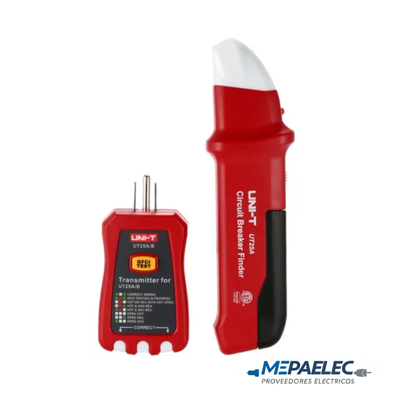 BUSCADOR DE CIRCUITOS UNI-T UT25A AC
