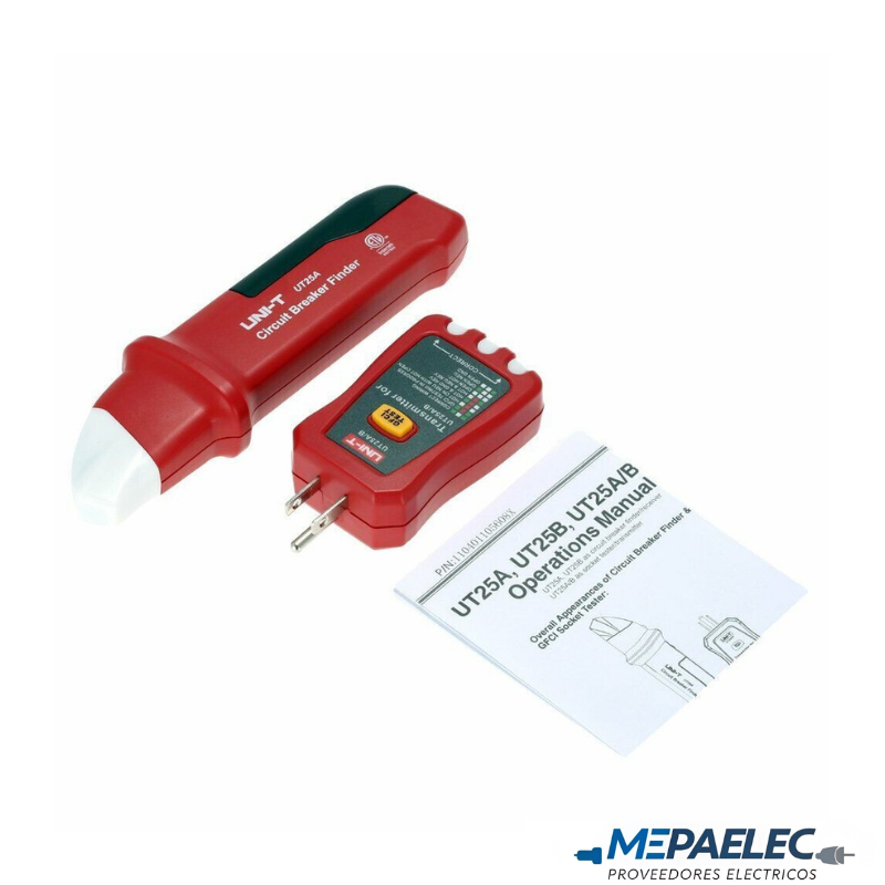 BUSCADOR DE CIRCUITOS UNI-T UT25A AC - Imagen 3