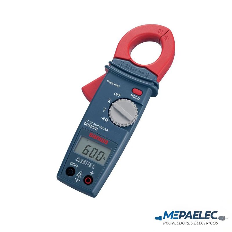 PINZA AMPERIMETRICA 600 AMP AC SANWA DCM-60R - Imagen 2