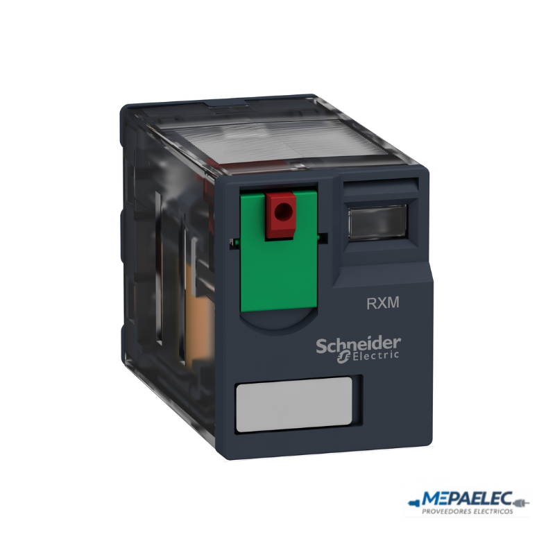 RXM2AB1F7 - RELE MINIATURA RXM 8 PINES, 12A, 2CO, 110VAC Schneider Electric