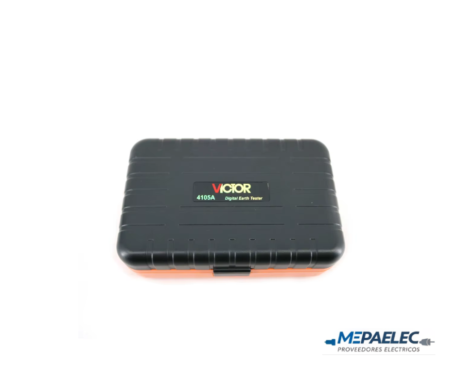 TELUROMETRO DIGITAL 2000 OHMNIOS VICTOR 4105A - Imagen 2