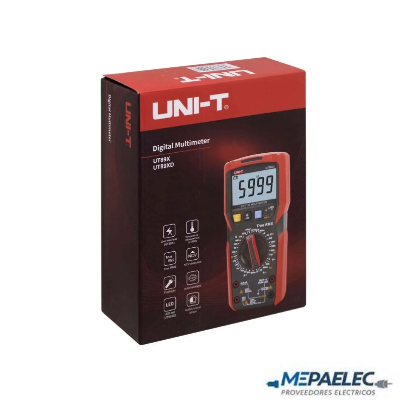 MULTIMETRO DIGITAL UNI-T UT-89X - Imagen 4