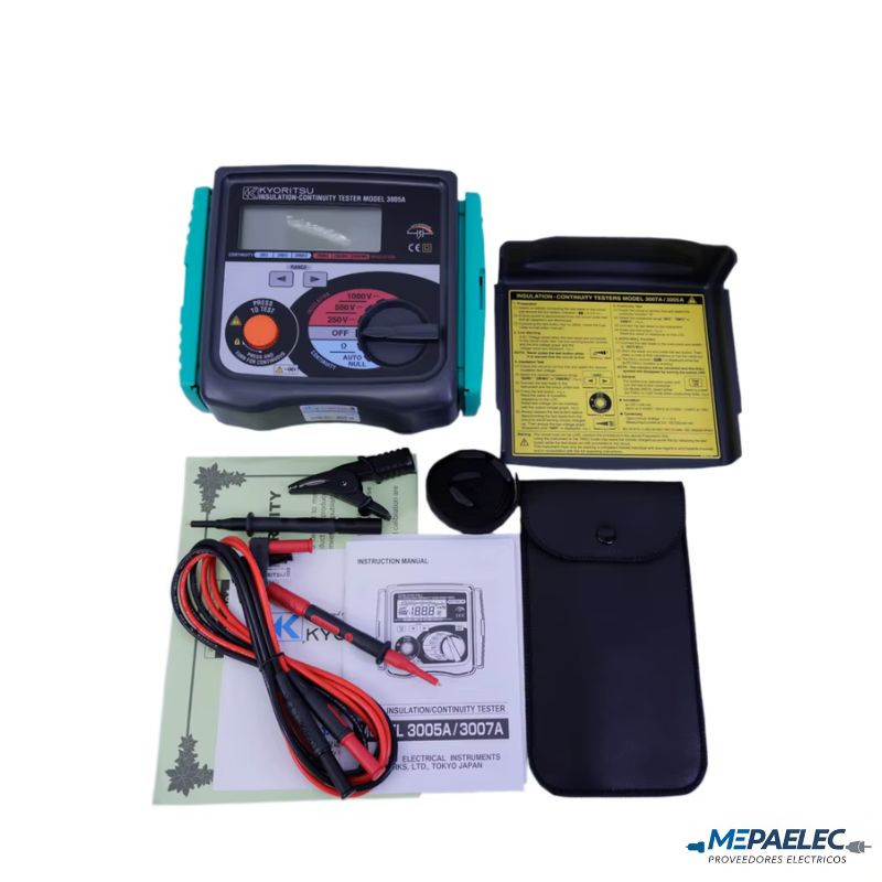 MEGOMETRO KYORITSU 3005A DE 1000V - Imagen 2