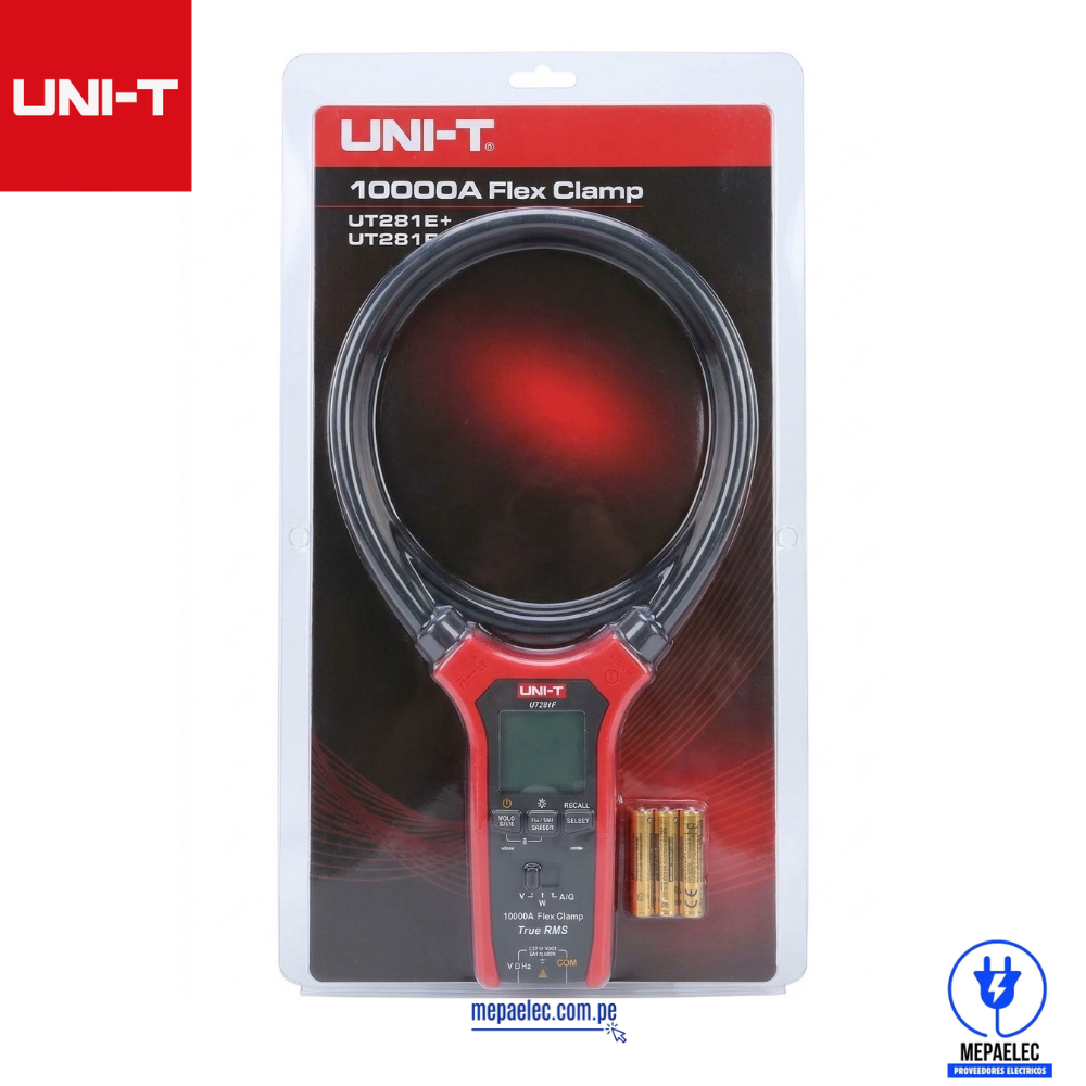 PINZA AMPERIMETRICA FLEXIBLE 10KA UT-281F UNI-T - Imagen 2