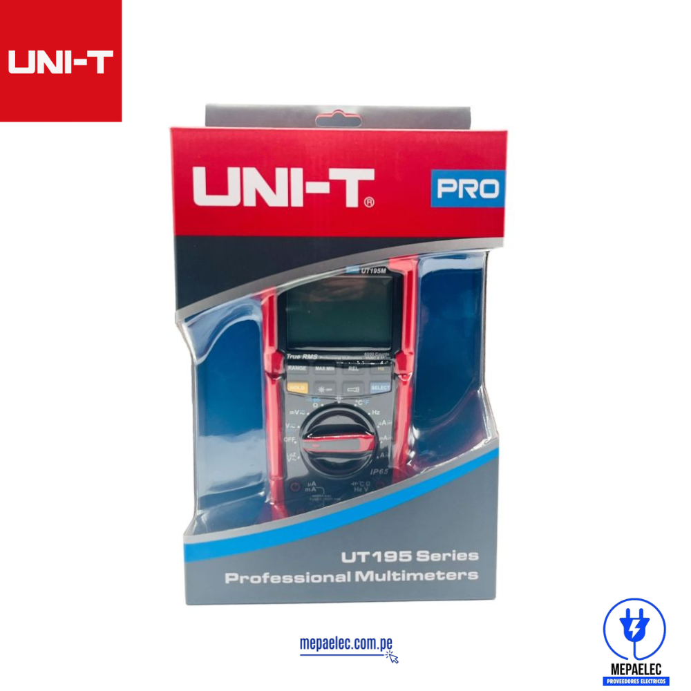 MULTIMETRO DIGITAL INDUSTRIAL UT195M UNI-T - Imagen 3